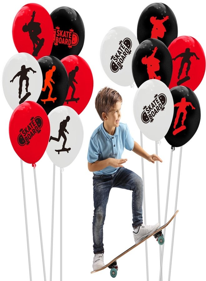 ATSMOICY 64PCS Skateboard Latex Balloons Decorations -Skateboard Party Supplies Sport Birthday Baby Shower Party Favors - Image 4